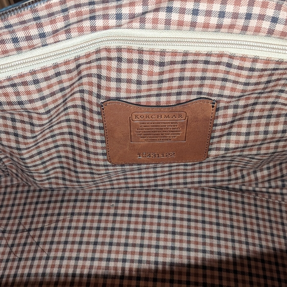 Korchmar Twain 22" Leather Weekender (Espresso color) - Picture 14 of 16